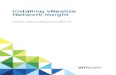 Installing vRealize Network Insight - VMware …...About vRealize Network Insight Installation Guide The vRealize Network Insight Installation Guide is intended for administrators