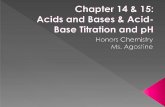 What are Acids and Bases? 1415H Notes.pdf · Historically, classified by their observable properties ›Acids: Have a sour taste – like lemons or sour candy Corrode metals – learned