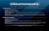 Star Wars™: Destiny World Championship...Star Wars : Destiny World Championship Days 1A, 1B Day 1A: Friday, October 18 Day 1B: Saturday, October 19 Location: Roy Wilkins Auditorium