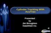 Cylinder Tracking Webinar · Cylinder Tracking With AcuTrax Presented by Jim Broughton DataWeld Inc. Slide 2 Who is DataWeld? Slide 3 Why Should You Track Cylinders? Have you ever