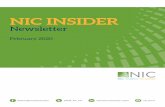 February 2020 NIC Insider · spearheaded the repositioning of HCP, Inc., an effort that came ... infrastructure and expertise. We think the blend of the three segments, all benefiting