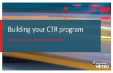 Building your CTR program - King County/media/depts/...such as bus, vanpool, train, walking, biking or teleworking, resulting in less traffic congestion •Average vehicle miles traveled