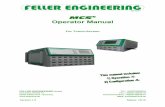 MCS R -Config e-146 - Feller Engineering GmbH · FELLER ENGINEERING GmbH Operator manual MCSMCS® Status 10/15 Page T-5 1 Survey of the units The units of the series MCS® are based