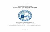 Fiscal Year (FY) 2015 Budget Estimates UNCLASSIFIED ... · A continuation of the FY 2013 program of developing better mobile classified computing and communications platforms for
