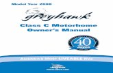 Class C Motorhome Owner’s Manual - Jayco, Inc€¦ ·  Class C Motorhome Owner’s Manual Model Year 2008