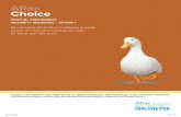 Aflac Choice - Internal LCC · AFLAC CHOICE HC HOSPITAL CONFINEMENT INDEMNITY INSURANCE – OPTION 1 Policy Series B40000 Life is full of tough choices, but this isn’t one of them.