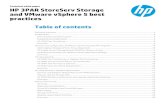 HP 3PAR StoreServ Storage and VMware vSphere 5 best ......Target audience: IT Administrators and Solution Architects planning to leverage HP 3PAR StoreServ Storage within a VMware