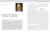 Management Consulting in Austria – an Overvie€¦ · consultancy due to the establishment of the Arthur D. Little Inc. in Cambridge in the United States of America (Lippold, 2013,