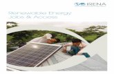 Renewable Energy Jobs and Access · 2017-08-16 · Renewable energy Jobs and Access 6 Achieving universal access to modern energy services is critical for improving the well-being,