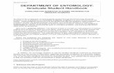 Revised Fall 2018 DEPARTMENT OF ENTOMOLOGY: Graduate ... · b. 4 seminars offered within the Entomology and Nematology department; each should be in a different subject area (e.g.,