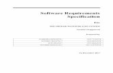 IEEE Software Requirements Specification Template · 2018-06-07 · 14, December 2017. Software Requirements Specification for PWBS Page ii Table of Contents Table of Contents .....