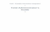 1 Teiid - Scalable Information Integration Guide · Teiid - Scalable Information ... iv 4.1.1. Logging Contexts ..... 29