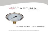 Cardinal Brass Crimped Ring 2015 - files.valinonline.com · Cardinal Brass Crimped Ring Ordering Code Example: L 1325 C - 4L - 0-100 - RR 1 2 C - 3 - 4 - 5 1: Gauge Fill L Liquid