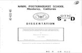 NAVAL POSTGRADUATE SCHOOL ,. Monterey, Californiamoving-average (ARMA) and autoregressive (AR) parametric models are derived for lossy dispersive microstrip transmission lines and