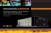 Sustainability, Flexibility and Serviceability · Sustainability, Flexibility and Serviceability Indoor/Outdoor Condensing Unit ½ to 6 HP TECHNICAL GUIDE. 2 Flexibility Built on