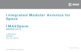 Integrated Modular Avionics for Space IMA4Spaceosmphp.s3. hardware (RASTA systems, 1553 and SpaceWire