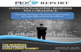 Driving Strategic Business Performance through Operational … · 2017-05-09 · San Francisco, California ... instigate new and refreshing perspectives to spot deficiencies and ultimately