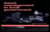 Asset management in local government - Audit Scotland · management strategy . We examined councils’ arrangements for property asset management . Page 21 . Only half of councils