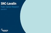 SNC-Lavalin - Innovative Research Group 2020-01-14آ  SNC-Lavalin Public Opinion Research April 2019
