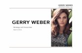 Strategy and Financials - GERRY WEBERir.gerryweber.com/download/companies/gerryweber/...Modern Women Fashion Sales contribution of brand families*: * in 9M 2014/15 (first consolidation