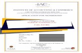 Category of Membership Technical Accountant (TA) Code: IAC004 · 2019-03-19 · accountant with an accounting qualification SAQA rated NQF level 5 (pre 2009) or SAQA rated NQF level