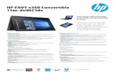 HP ENVY x360 Convertible 15m-ds0023dx - English...HP ENVY x360 Convertible 15m-ds0023dx Iconic design with unstoppable productivity with the latest AMD processor More power, more security,