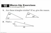 Friday, February 24, 12mrcruzteacherpage.weebly.com/uploads/9/2/9/2/9292822/powerpoin… · Friday, February 24, 12. Warm-Up Exercises LESSON 1. 2. For use with pages 449—456 Are