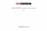 ARCHER User Survey · 2016-07-05 · Status Final Author(s): Anne Whiting Reviewer(s) Alan Simpson, Andy Turner Version Date Comments, Changes, Status Authors, contributors, reviewers