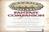 Fantasy Companion Sample file - DriveThruRPG.com · 2018-04-28 · Fantasy Companion Written and developed by Paul “Wiggy” Wade-Williams, Simon Lucas, Shane Lacy Hensley, Clint