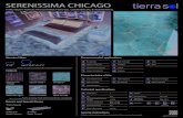 SERENISSIMA CHICAGO€¦ · SERENISSIMA CHICAGO THRU-BODY PORCELAIN SUITABLE FOR FULL COMMERCIAL & RESIDENTIAL Nominal Sizes Colours Decors and Special Pieces 4”x8” Hex (10.8”x9.4”)*