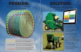 PROBLEM: SOLUTION - Harvest Techarvesttec.com/wp-content/uploads/2018/12/Deere...HARVEST TEC Equipment and Products for Quality Hay™ FREE! Free 13 gallon GREEN-GARD™ preservative
