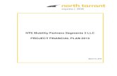 Financial Plans: North Tarrant Express NTE Mobility ......- NTE Mobility Partners Segments 3 LLC - 2 . 1. INTRODUCTION. 1.1 NTE Mobility Partners Segments 3 LLC NTE Mobility Partners