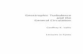 Geostrophic Turbulence and the General Circulation · 2005-10-25 · 2 Chapter 1. Turbulence, Basic Theory dealing with the full Navier-Stokes equations, let us carry out this program