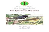 Partners in Flight Bird Conservation Plan for The Adirondack … · 2019-12-11 · TABLE OF CONTENTS INTRODUCTION ... is a series of scientifically based Landbird Conservation Plans,