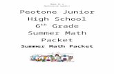 images.pcmac.orgimages.pcmac.org/.../Summer_Math_Packet_6th_Grade.docx  · Web viewMake It a. Mathnasium Summer! Peotone Junior . High School. 6th Grade. Summer Math. Packet. Summer