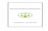 Maharashtra State Agricultural Marketing Board · Agricultural Marketing in the State of Maharashtra. During the year under report Marketing Board has implemented various projects,