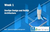 DevOps Design and NoSQL Architecture · ‣Docker Basics ‣NoSQL Architecture. What is DevOps?!3 ‣The word "DevOps" is a combination of the words "development" and “operation".