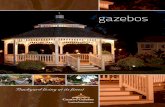 gazebos - Quality Outdoor Furniture - Dutch Home Outdoors ...€¦ · Your dream gazebo awaits you! Outdoor Space for Those Who Love the Outdoors Roof Styles Classic pages 4-10 Enjoy