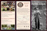 MUSEUM OF. APPALACHIA...Christmas in Old Appalachia (Various days in December) The Museum is also available for: Nashville Tennessee ALABAMA KENTUCKY Roanoke VIRGINIA o A Knoxville