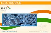 ELECTRONICS - IBEF · electronics market in the world By 2020, the LED market in India is expected to expand to USD35 billion from USD0.41 billion in FY161 Promotion of LED products