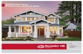 Defend your home. Protect your peace of mind.€¦ · When your home is treated by a Termidor-certified professional, you’ll have peace of mind knowing your home is guarded by the