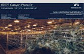 67575 Canyon Plaza Dr. - LoopNet...Tenant: Desert Horizon Consulting, LLC. Use: Fully improved, licensed and operating cannabis cultivation campus Term: 20-years from C.O.E. Security