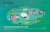 Innovating for all - Deloitte United States · 2020-05-10 · innovation. 9. 11 Many forward-looking companies are creating teams and roles that reflect their diverse customer base