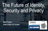 The Future of Identity, Security and Privacy · IoT: security vs. endpoint spending [Gartner, Apr 2016] 2014 2015 2016 2020 Security (billion $) Endpoints (trillion$) 0.23 0.94 0.28