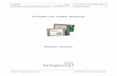 ETRX358x-LRS Product Manual - Maritex€¦ · modules are low power 2.4GHz ZigBee modules with an added frontend module (SiGe SE2432L) containing both PA and LNA for highest possible