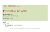 PROGRESS UPDATE - Cheshire Pension Fund€¦ · • Currently recruiting Investment Director, Equities . LGPS Central Limited is authorised and regulated by the Financial Conduct