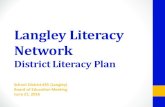 Langley Literacy Network - School District 35 Langley...Langley Literacy Network District Literacy Plan School District #35 (Langley) Board of Education Meeting June 21, 2016. Our