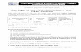 NOTICE INVITING TENDER (NIT) Tender Enquiry No. NBPPL ... · Noida-201309 (UP) Tel : 0120-4001356 Fax : 0120-4001301 Email: ashokgupta@nbppl.in 5.2. Submission of tenders by hand