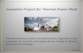 Insulation Project for Thermal PowerPlanteaglecoatings.com/wp-content/uploads/HSC-ST-RG_system_Power_P… · Insulation Project for Thermal PowerPlant. This thermal power plant is