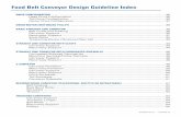 Food Belt Conveyor Design Guidelines · Title: Food Belt Conveyor Design Guidelines Author: gw5826 Subject: Food Belt Conveyor Design Guideline Index Created Date: 20190618184114Z